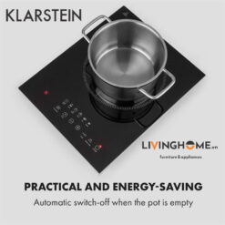 Bếp từ Klarstein KL-COOK AND ROLL thiết kế nhỏ gọn - 01 vùng nấu 10 Bếp từ Klarstein KL-COOK AND ROLL thiết kế nhỏ gọn - 01 vùng nấu