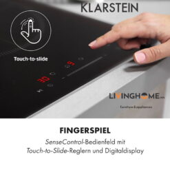 Bếp từ Klarstein KL-DELICATESSA chiều rộng 59cm - 03 vùng nấu 11 Bếp từ Klarstein KL-DELICATESSA chiều rộng 59cm - 03 vùng nấu