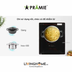 Bếp từ Pramie PRMY 1108 đơn kiểu dáng nhỏ gọn 19 Bếp từ Pramie PRMY 1108 đơn kiểu dáng nhỏ gọn