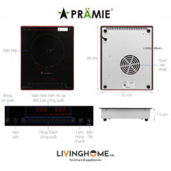Bếp từ Pramie PRMY 1108 đơn kiểu dáng nhỏ gọn 22 Bếp từ Pramie PRMY 1108 đơn kiểu dáng nhỏ gọn