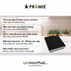 Bếp từ Pramie PRMY 1108 đơn kiểu dáng nhỏ gọn 23 Bếp từ Pramie PRMY 1108 đơn kiểu dáng nhỏ gọn