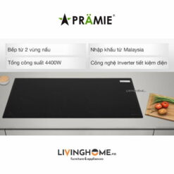Bếp từ Pramie PRMY 2205 đôi hiện đại điều khiển cảm ứng siêu nhạy 12 Bếp từ Pramie PRMY 2205 đôi hiện đại điều khiển cảm ứng siêu nhạy