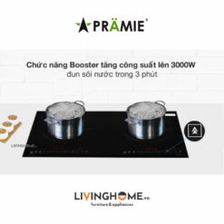 Bếp từ Pramie PRMY 2205 đôi hiện đại điều khiển cảm ứng siêu nhạy 13 Bếp từ Pramie PRMY 2205 đôi hiện đại điều khiển cảm ứng siêu nhạy