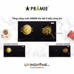Bếp từ Pramie PRMY 2208 công nghệ mới tiết kiệm điện 12 Bếp từ Pramie PRMY 2208 công nghệ mới tiết kiệm điện