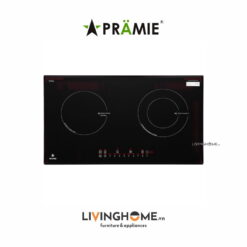 Bếp điện từ Pramie PRTH 2101 đôi tinh tế không kén nồi