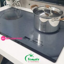 Bếp từ Tomate TOM 02I-8G LUX - 2 từ 75cm mặt kính Schott Ceran 10 Bếp từ Tomate TOM 02I-8G LUX - 2 từ 75cm mặt kính Schott Ceran