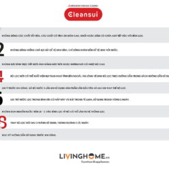 Bình lọc nước cầm tay Cleansui EJ103 nhập khẩu Nhật 11 Bình lọc nước cầm tay Cleansui EJ103 nhập khẩu Nhật