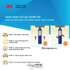 Lõi thay thế cho máy lọc 3M AP904 nhập khẩu Mỹ 10 Lõi thay thế cho máy lọc 3M AP904 nhập khẩu Mỹ