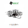 Bộ nồi inox Arber AB06CC 2 Bộ nồi inox Arber AB06CC