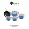 Bộ nồi inox Arber AN05SMNB 2 Bộ nồi inox Arber AN05SMNB