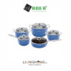 Bộ nồi inox Arber AN06SMNB 1 Bộ nồi inox Arber AN06SMNB