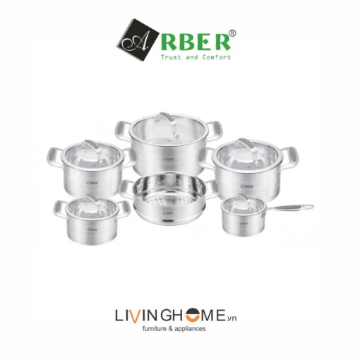 Bộ nồi inox Arber AN07I