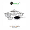 Bộ nồi inox Arber TIGER 5 món 2 Bộ nồi inox Arber TIGER 5 món