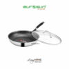 Chảo chống dính Eurosun MS1828-Queen inox 304 dày 2.5mm 1 Chảo chống dính Eurosun MS1828-Queen inox 304 dày 2.5mm