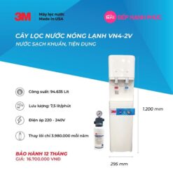 Cây lọc nước nóng lạnh 2 vòi (sử dụng 3M ICE140-S) - Nhập khẩu Mỹ 12 Cây lọc nước nóng lạnh 2 vòi (sử dụng 3M ICE140-S) - Nhập khẩu Mỹ