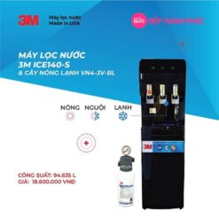 Cây lọc nước nóng lạnh 3 vòi (đen) - Sử dụng 3M ICE140-S 13 Cây lọc nước nóng lạnh 3 vòi (đen) - Sử dụng 3M ICE140-S