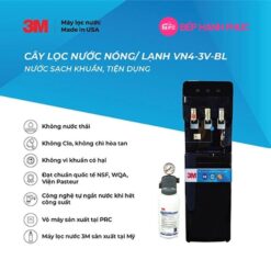 Cây lọc nước nóng lạnh 3 vòi (đen) - Sử dụng 3M ICE140-S 14 Cây lọc nước nóng lạnh 3 vòi (đen) - Sử dụng 3M ICE140-S