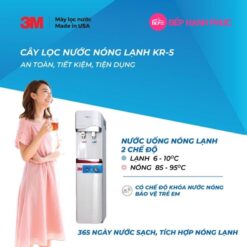Happy Kitchen 114 Alternative view of Cây lọc nước nóng lạnh Korea (sử dụng 3M ICE140-S) - Nhập khẩu Mỹ