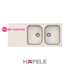 Alternative view of Chậu đá Hafele HS18-GED2R80 - 2 hố chậu