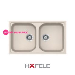 Alternative view of Chậu đá Hafele HS19-GEN2R90 - 2 hố chậu