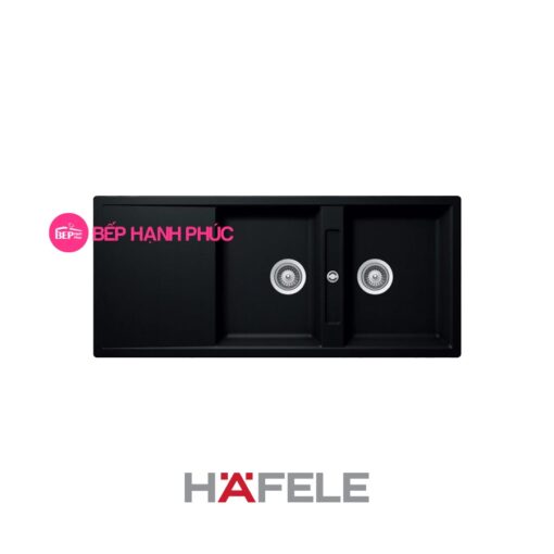 Chậu đá Hafele HS20-GKD2S80 - 2 hố chậu