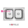 Chậu rửa Hafele Inox HS19-SSN2R90 - 2 hộc rửa 1 Chậu rửa Hafele Inox HS19-SSN2R90 - 2 hộc rửa