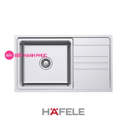 Chậu rửa Hafele Inox HS20-SSN1S60 - 1 hộc rửa