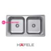 Chậu rửa Hafele Inox HS20-SSN2R90M - 2 hộc rửa 1 Chậu rửa Hafele Inox HS20-SSN2R90M - 2 hộc rửa