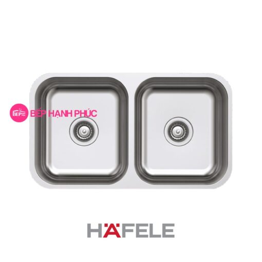 Chậu rửa Hafele Inox HS20-SSN2R90S - 2 hộc rửa