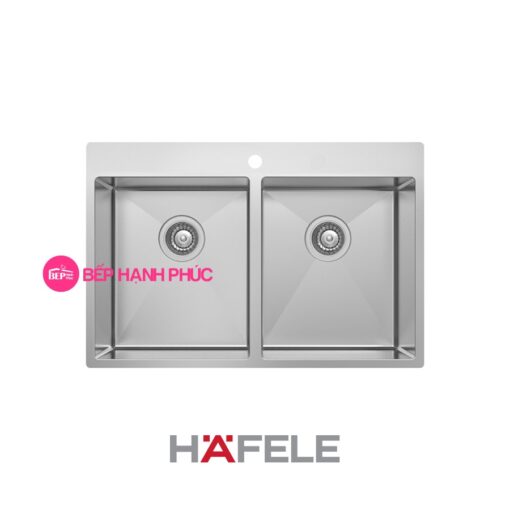 Chậu rửa Hafele Inox HS20-SSN2S90 - 2 hộc rửa