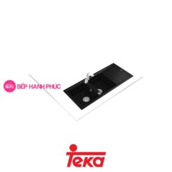 Alternative view of Chậu rửa Teka Maestro STONE 80B-TG 2B 1D-Black 2 hộc rửa