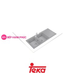 Bếp từ Kaff KF-ROTE55 - 2 từ 70cm kính Schott Ceran 14 Alternative view of Chậu rửa Teka Maestro STONE 80B-TG 2B 1D-Grey 2 hộc rửa