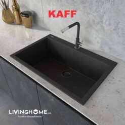Alternative view of Chậu rửa chén Kaff GRANITE KF-MONDX-6845 đen sang trọng