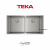 Chậu rửa Teka BE LINEA RS15 2B 860 lắp âm 2 hộc rửa 86cm 2 Chậu rửa Teka BE LINEA RS15 2B 860 lắp âm 2 hộc rửa 86cm