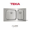 Chậu rửa Teka CLASSIC 2B 86 lắp nổi 2 hộc rửa 86cm 1 Chậu rửa Teka CLASSIC 2B 86 lắp nổi 2 hộc rửa 86cm