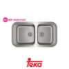 Chậu rửa Teka Total BE 2B 845 R lắp âm 2 hộc rửa 2 Chậu rửa Teka Total BE 2B 845 R lắp âm 2 hộc rửa
