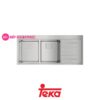 Chậu rửa lắp nổi Teka Maestro ZENIT RS15 2B 1D 2 hộc rửa + 1 bàn chậu 2 Chậu rửa lắp nổi Teka Maestro ZENIT RS15 2B 1D 2 hộc rửa + 1 bàn chậu