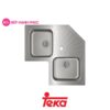 Chậu rửa Teka Total ANGULAR 2B lắp nổi 2 hộc rửa + 1 bàn chậu 1 Chậu rửa Teka Total ANGULAR 2B lắp nổi 2 hộc rửa + 1 bàn chậu