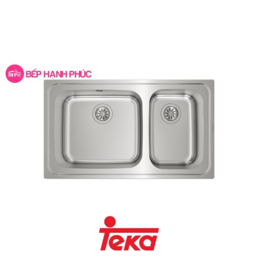 Chậu rửa Teka Total CLASSIC 2B 86 lắp nổi 2 hộc rửa