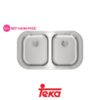 Chậu rửa Teka Total STYLO 2B lắp nổi 2 hộc rửa 1 Chậu rửa Teka Total STYLO 2B lắp nổi 2 hộc rửa