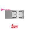 Chậu rửa Teka Total UNIVERSE 80 T-XP 2B 1D lắp nổi 2 hộc rửa + 1 bàn chậu 2 Chậu rửa Teka Total UNIVERSE 80 T-XP 2B 1D lắp nổi 2 hộc rửa + 1 bàn chậu