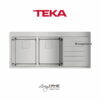 Chậu rửa Teka ZENIT RS15 2B 1D lắp nổi 2 hộc rửa 1 bàn chậu 1 Chậu rửa Teka ZENIT RS15 2B 1D lắp nổi 2 hộc rửa 1 bàn chậu