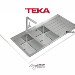 Alternative view of Chậu rửa Teka ZENIT RS15 2B 1D lắp nổi 2 hộc rửa 1 bàn chậu