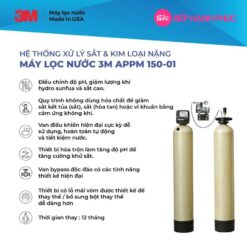 Alternative view of Combo máy lọc khử sắt và làm mềm nước tổng đầu nguồn - Nhập khẩu Mỹ