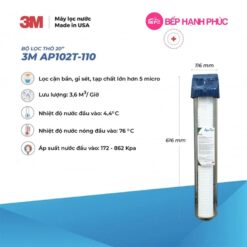 Combo máy lọc khử sắt và làm mềm nước tổng đầu nguồn - Nhập khẩu Mỹ 11 Combo máy lọc khử sắt và làm mềm nước tổng đầu nguồn - Nhập khẩu Mỹ