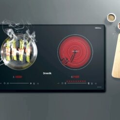 Alternative view of Bếp Điện Từ Dmestik ML 921 DKT, 73cm, 1 Điện 1 Từ, Mặt Kính Kanger