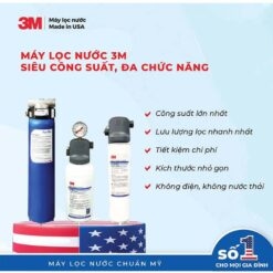 Máy lọc nước thương mại 3M DP190 công suất lớn nhập khẩu Mỹ 19 Máy lọc nước thương mại 3M DP190 công suất lớn nhập khẩu Mỹ