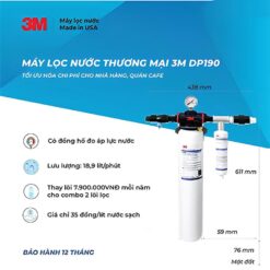 Máy lọc nước thương mại 3M DP190 công suất lớn nhập khẩu Mỹ 15 Máy lọc nước thương mại 3M DP190 công suất lớn nhập khẩu Mỹ