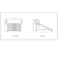Alternative view of Máy Nước Nóng Năng Lượng Mặt Trời Ariston ECO TUBE