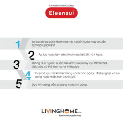 Hệ thống lọc tổng Cleansui MPOE-S nhập khẩu Nhật 23 Hệ thống lọc tổng Cleansui MPOE-S nhập khẩu Nhật